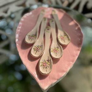 Rose teaspoons