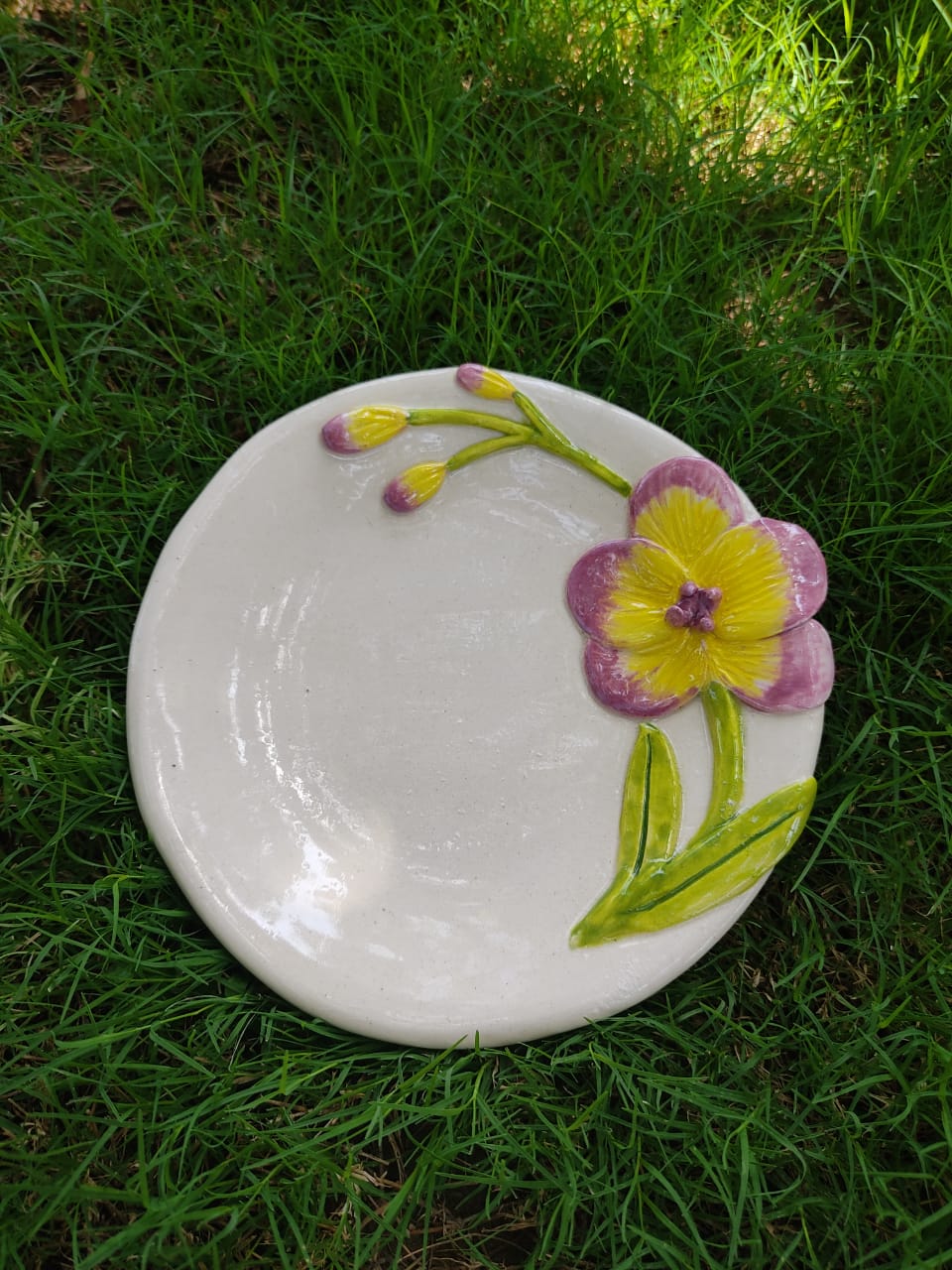 Flower platter
