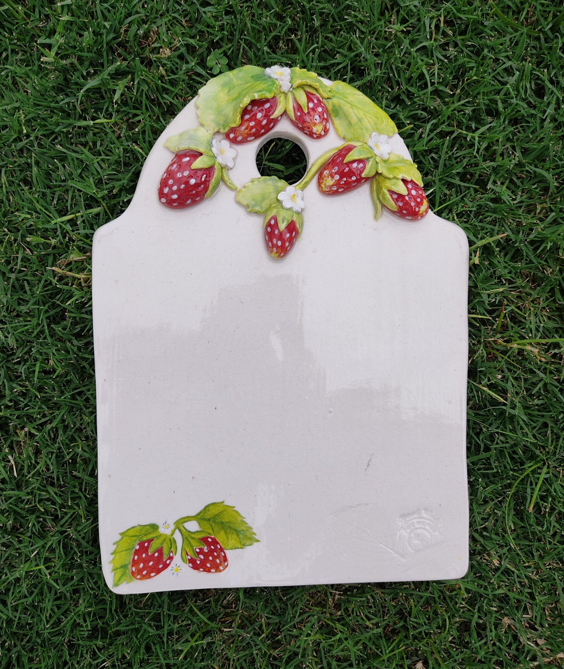 Strawberry chesse Board