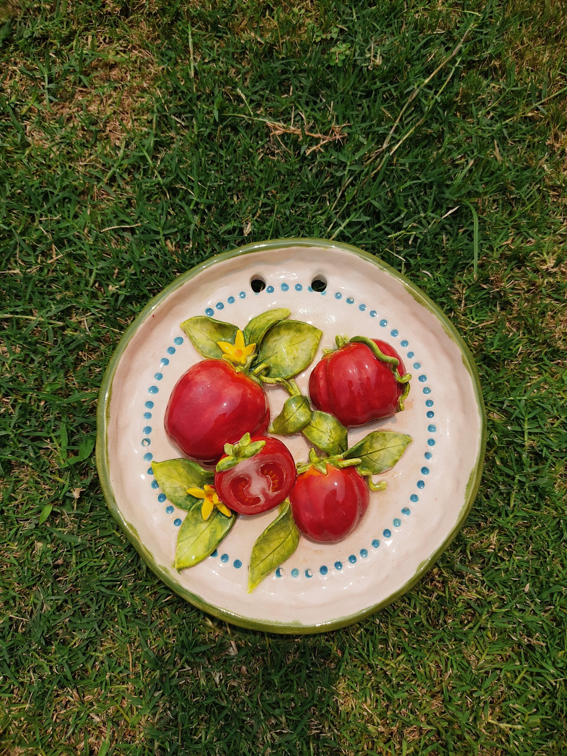 3D plate(tomato)