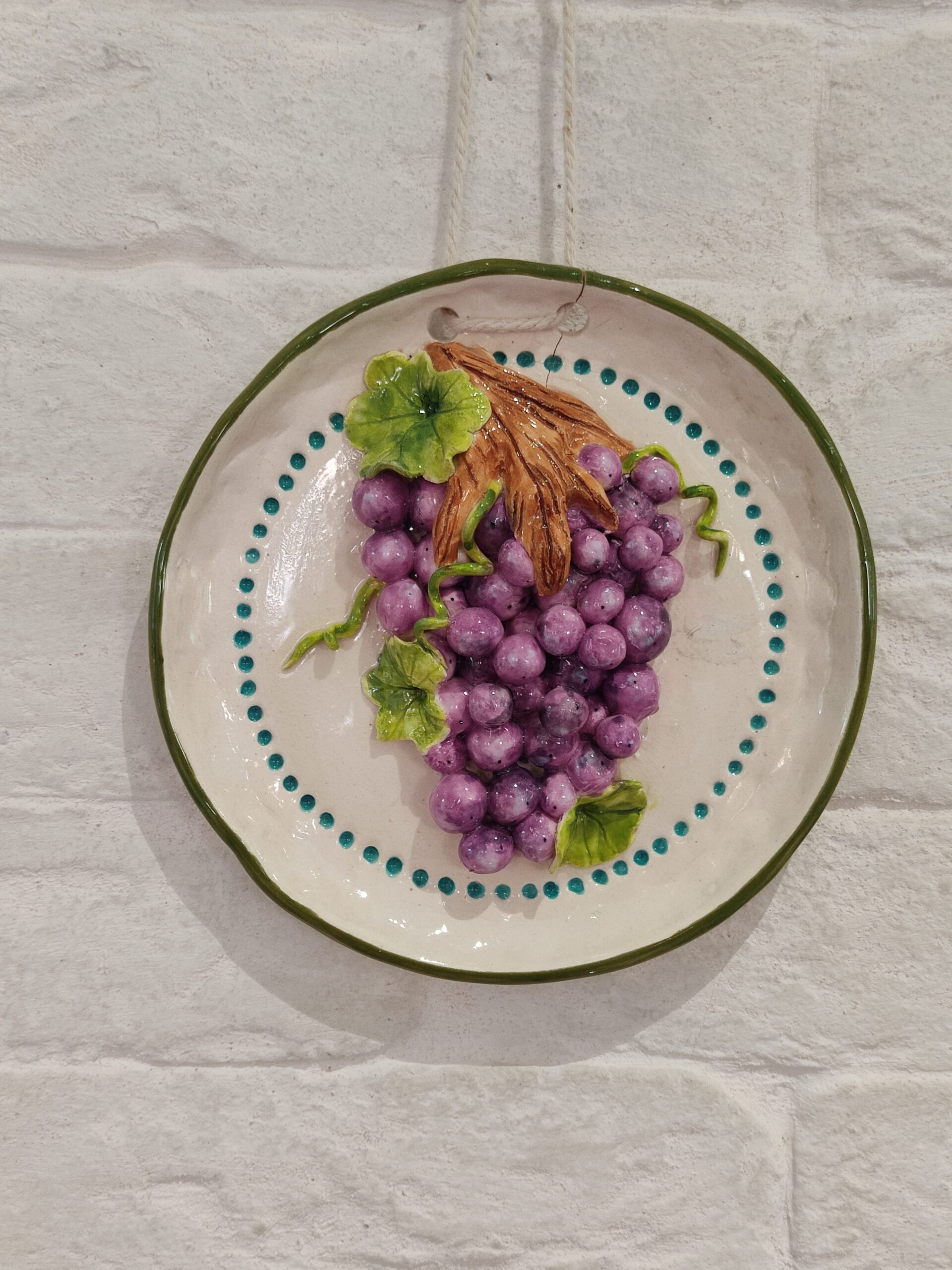 3D Plates(Grapes)