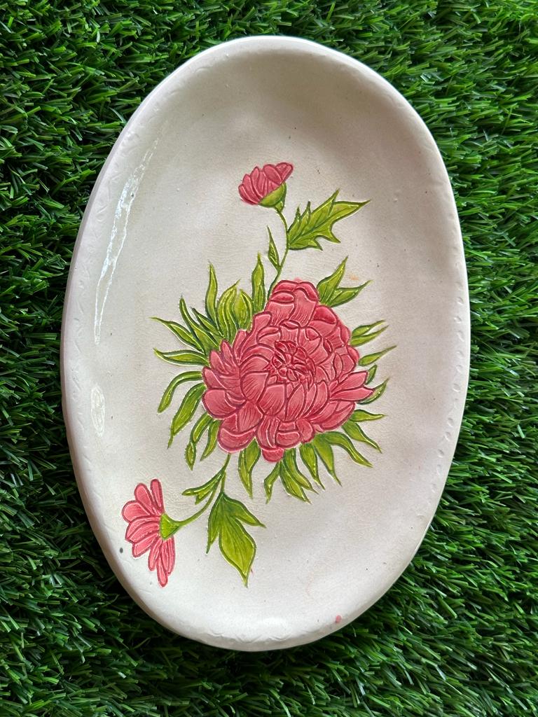 Rose platter