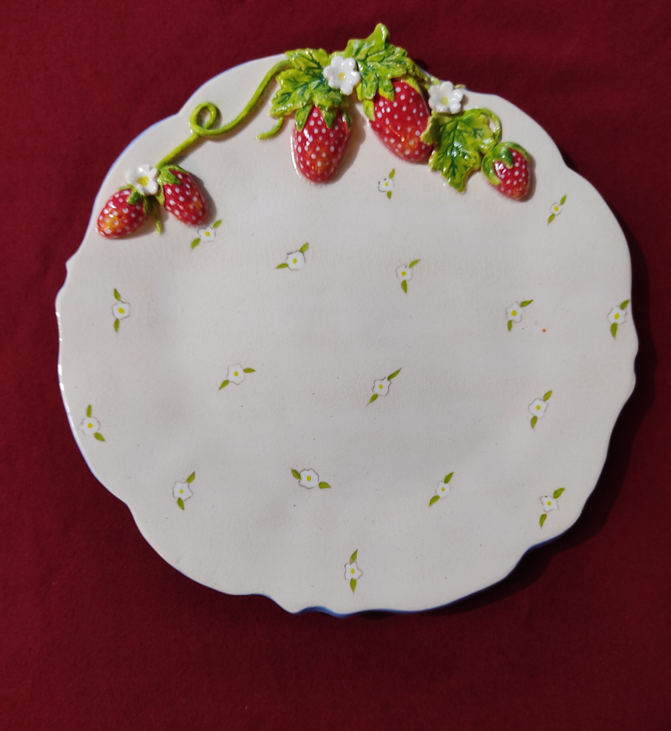 Strawberry plate