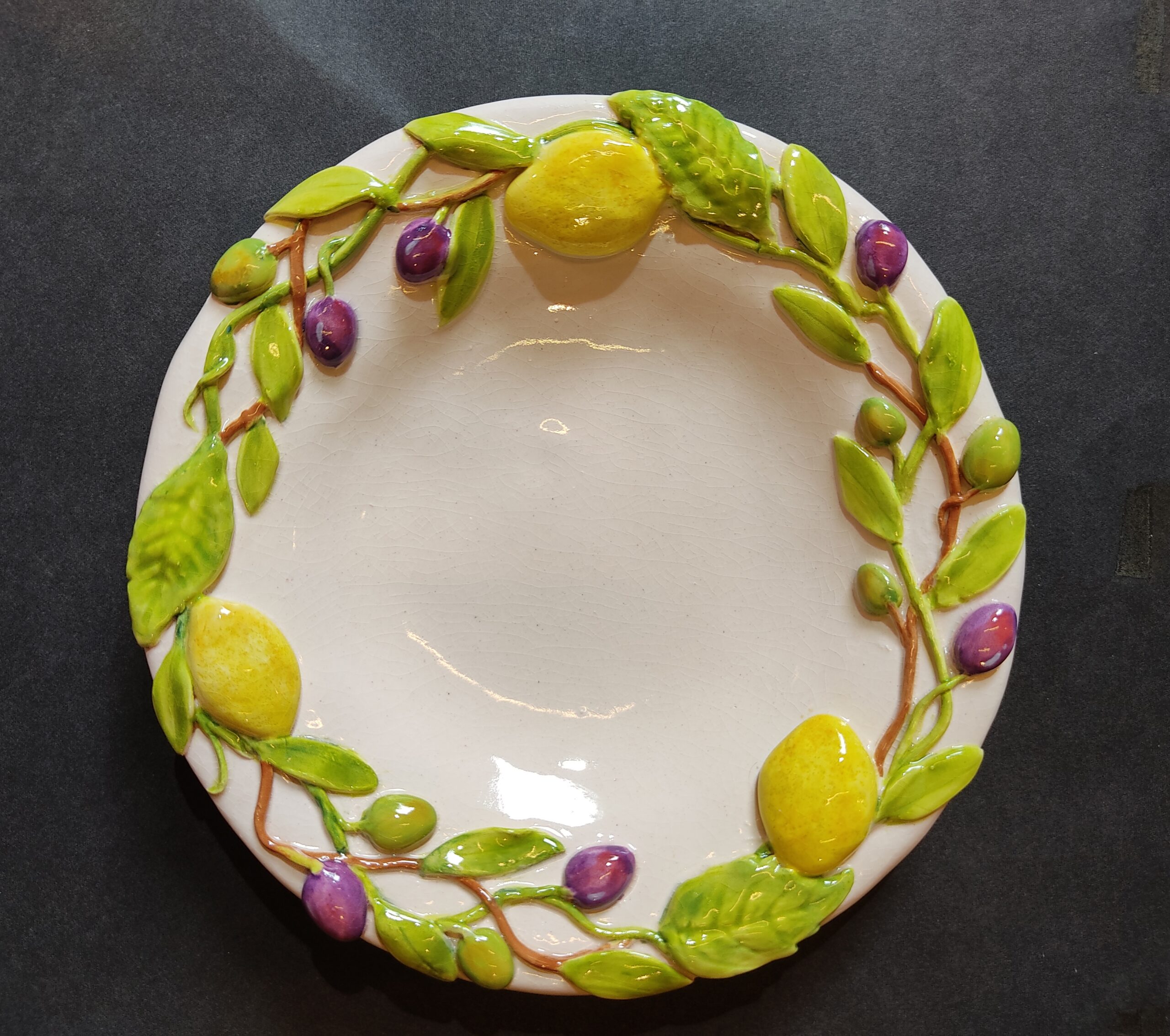 3d Olive and lemon Bowl