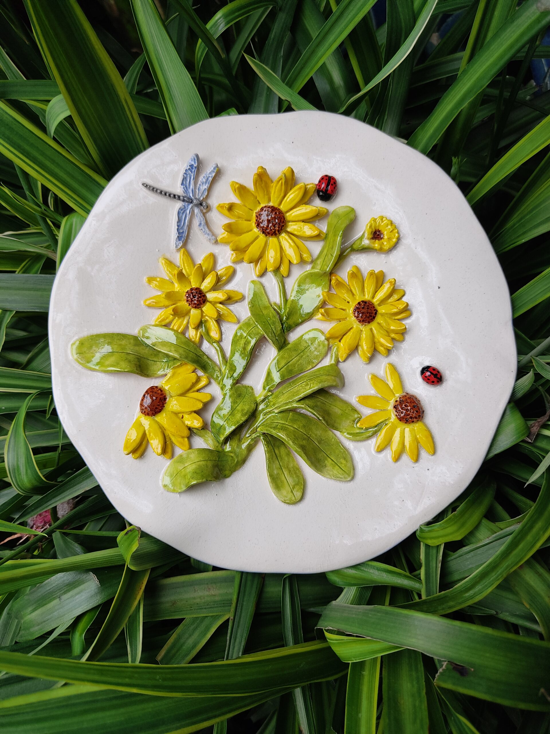 3d garden plate