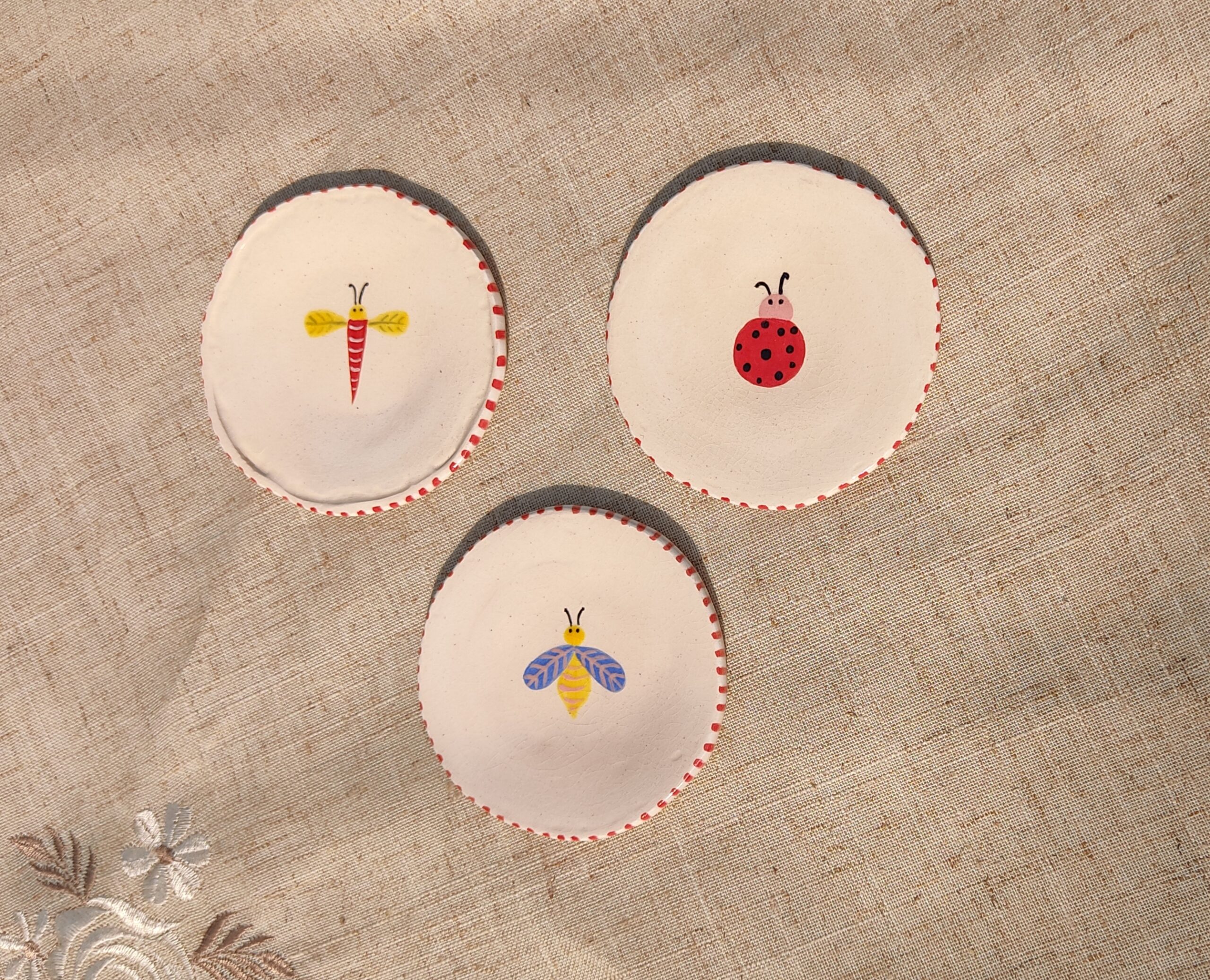 Small desert plates