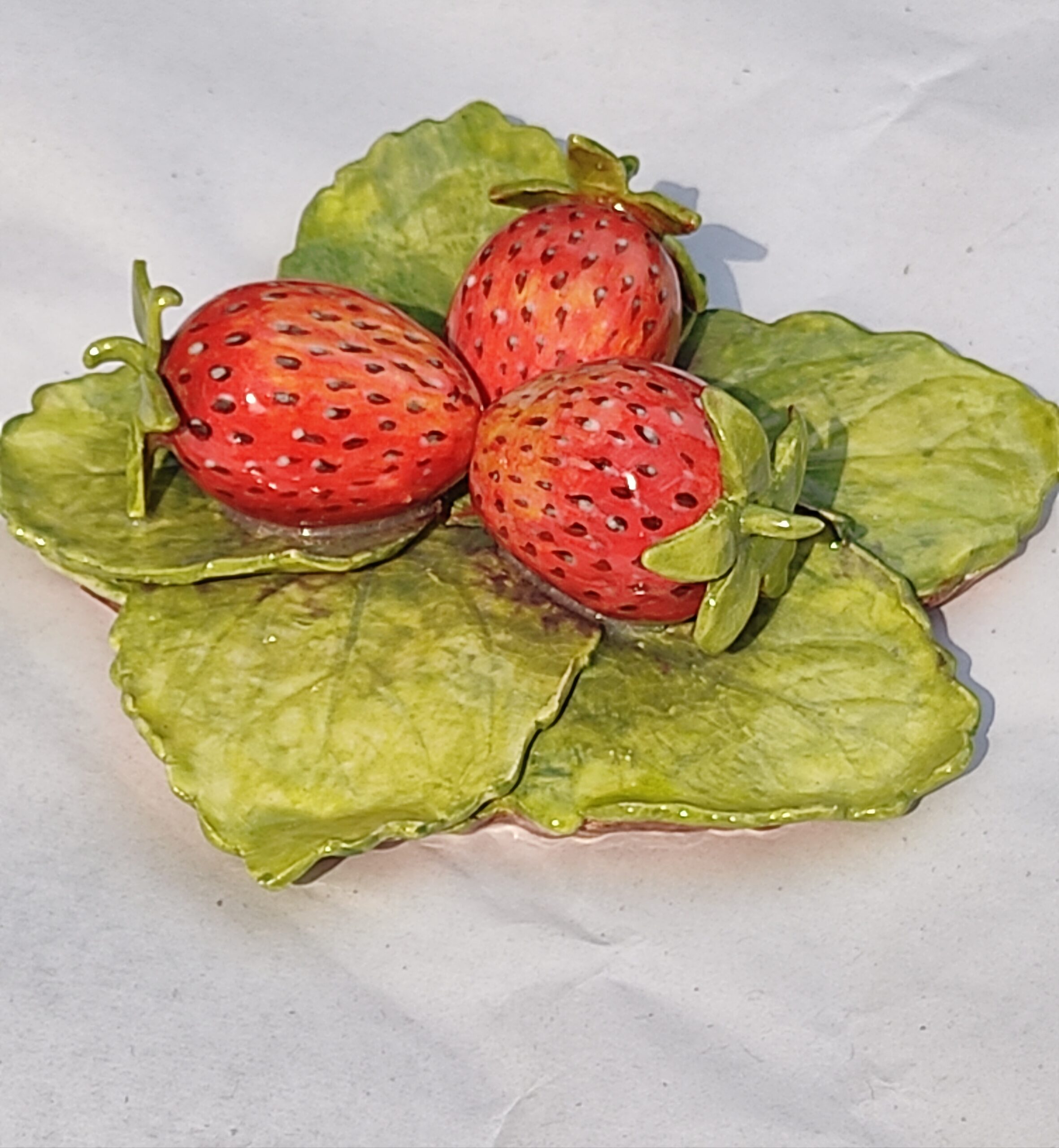 Decorative 3d strawberries