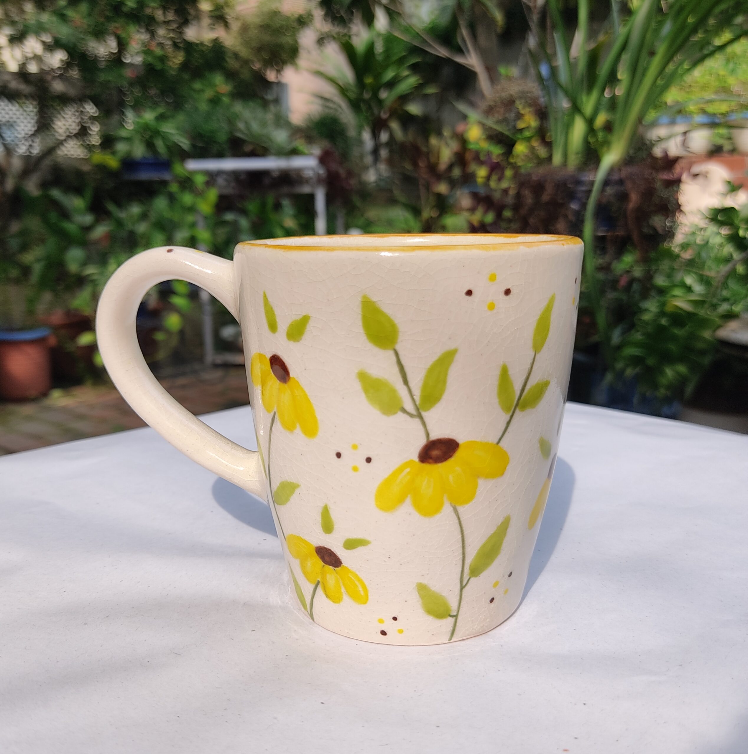 Sunflower cup
