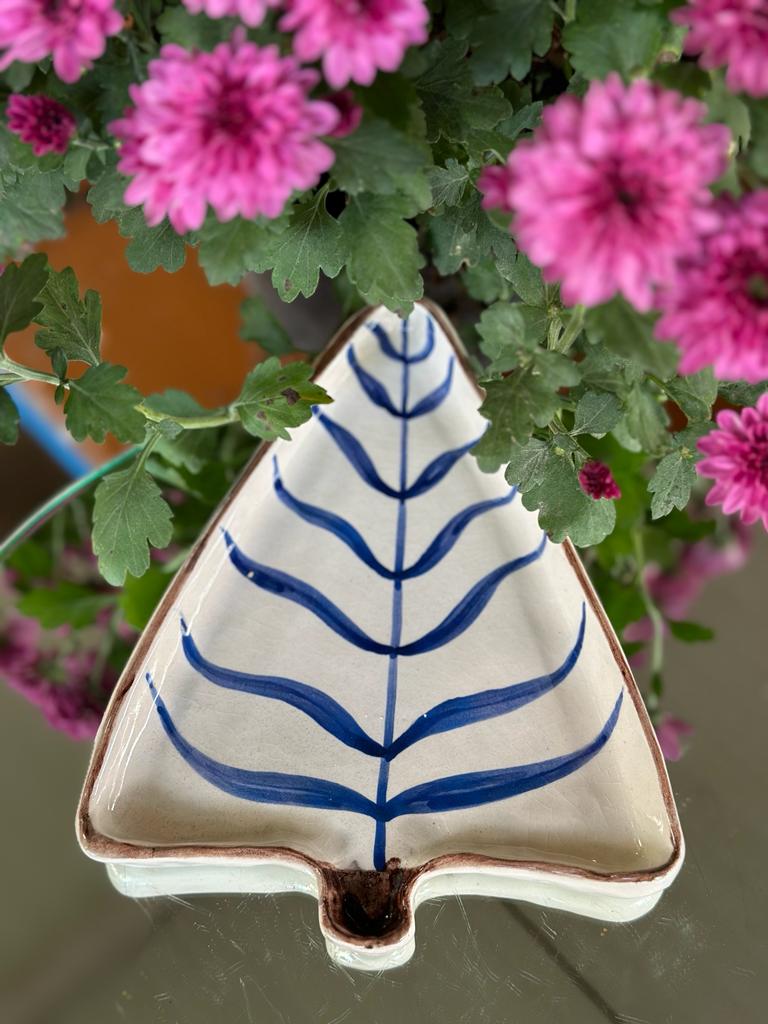 Blue triangle tree