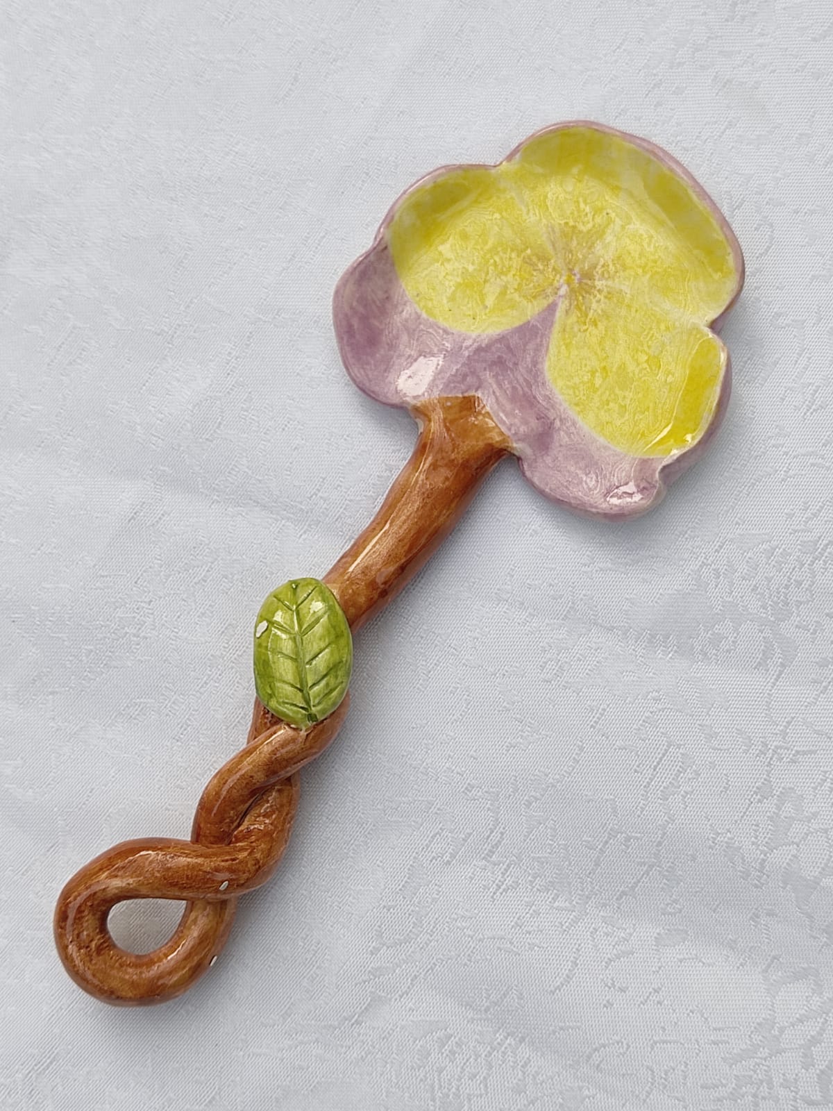 Pansy spoon