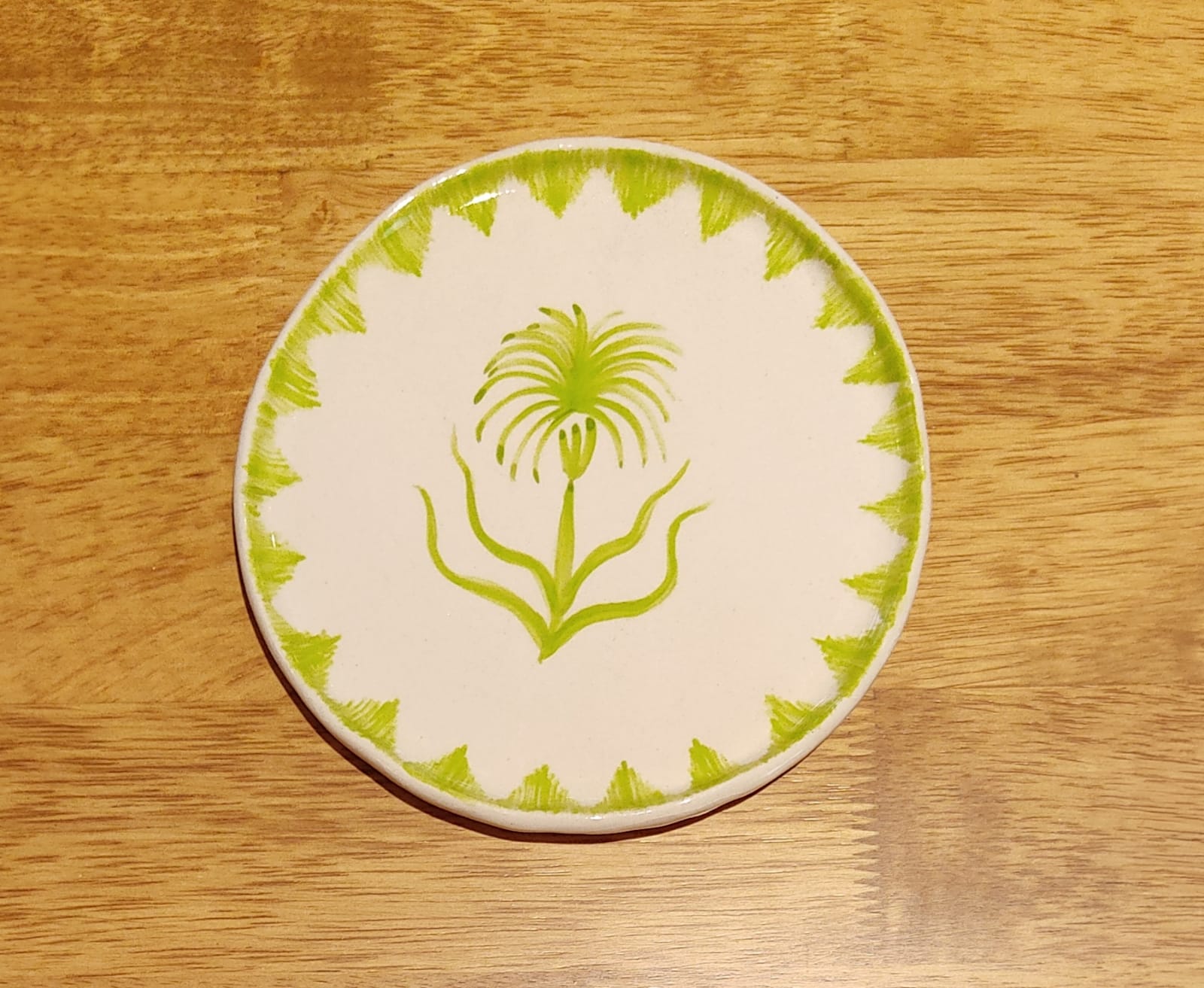 Green plate