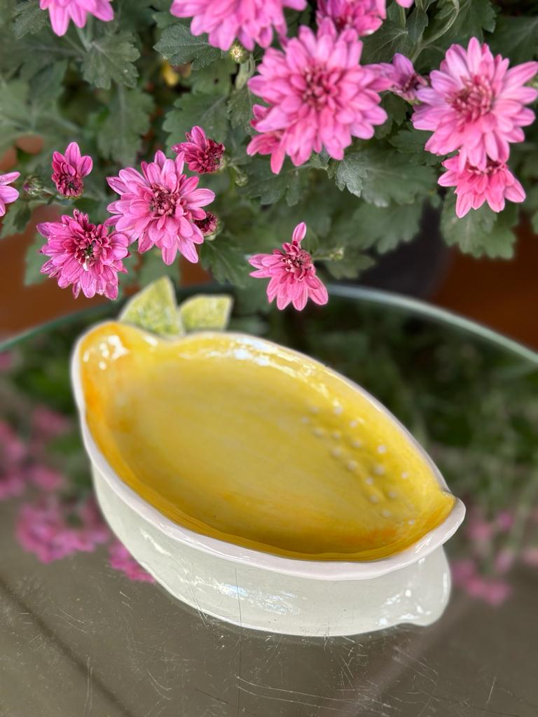 Small lemon plate