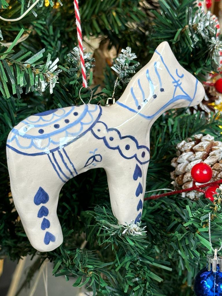 Blue Horse hanging