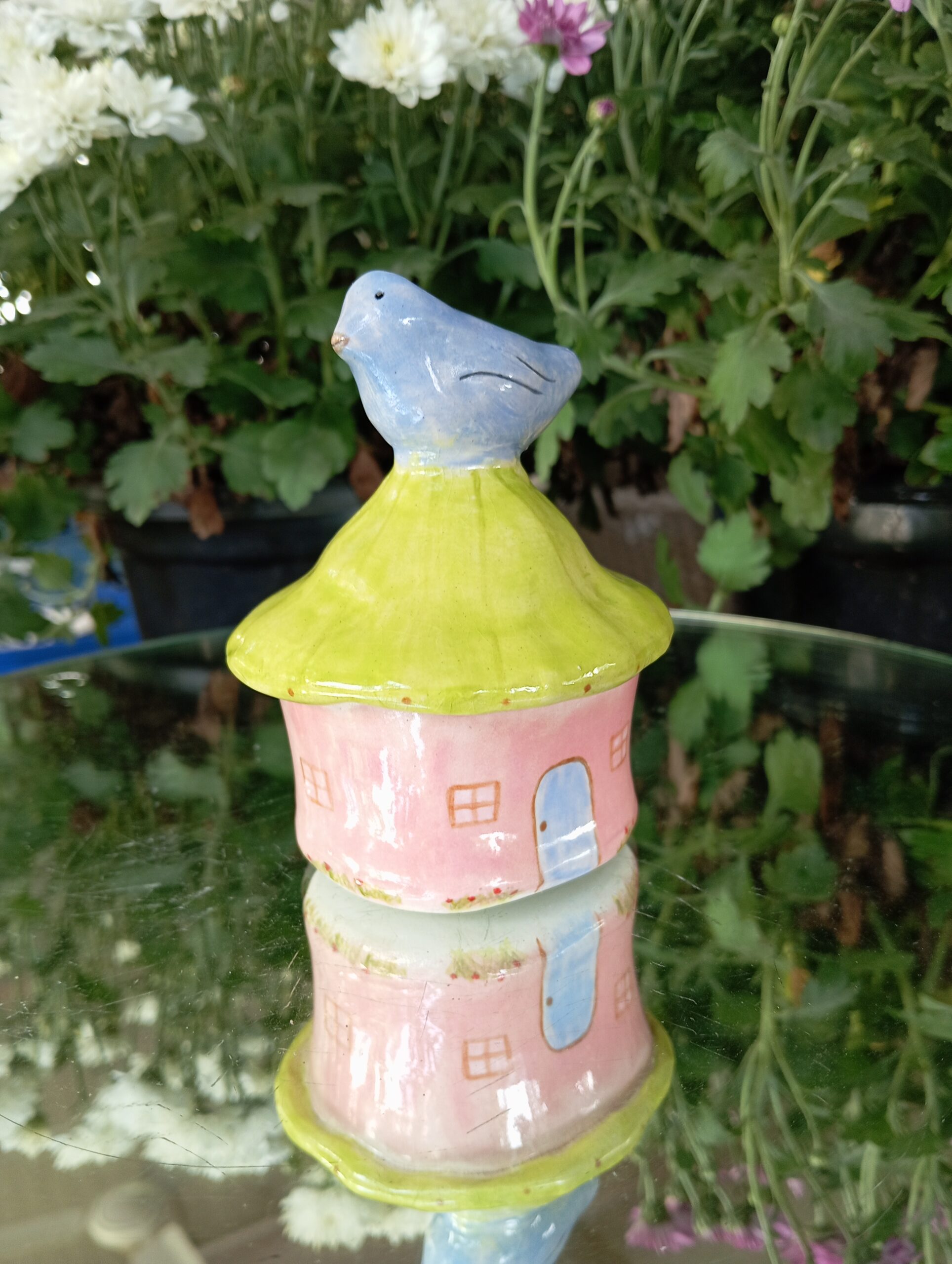 Blue bird small house