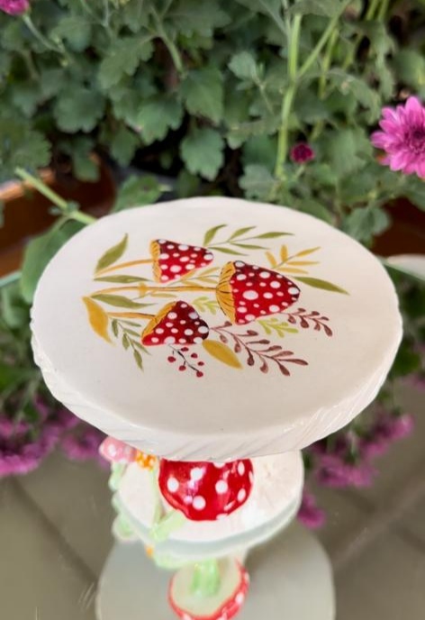 Mashroom cup cake stnad (big)