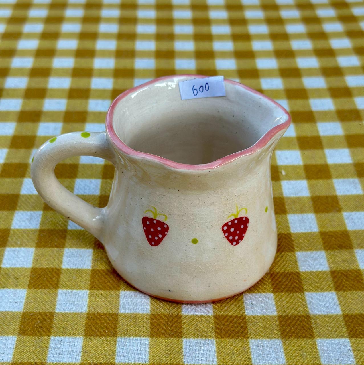 Small strawberry jug
