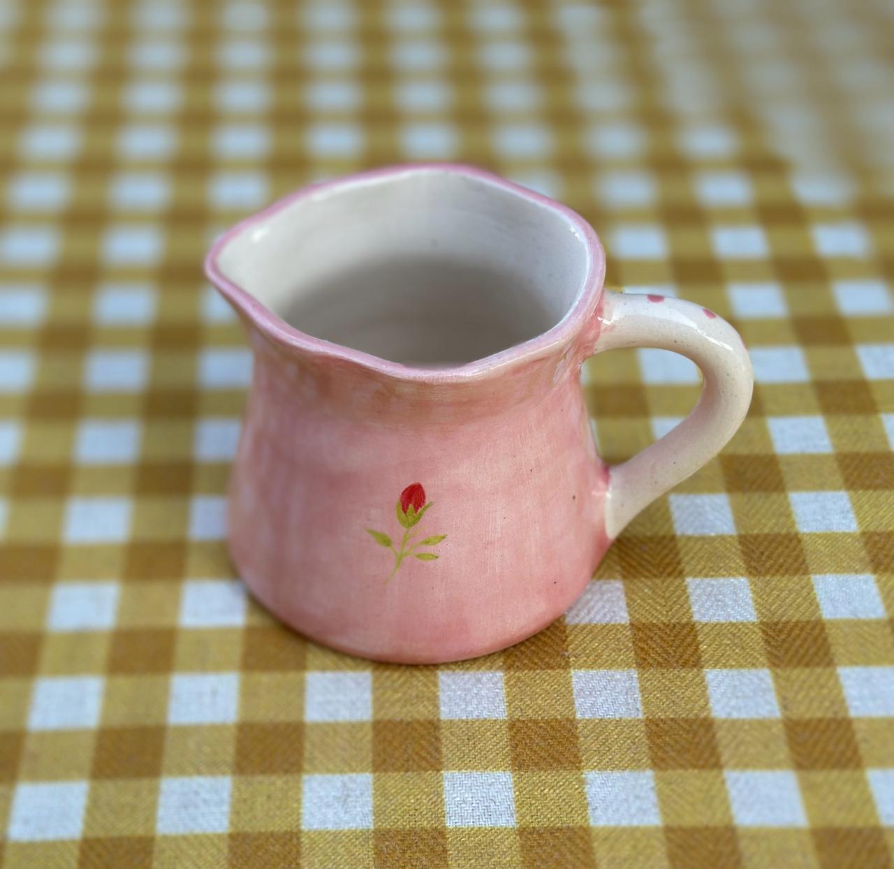 Small pink jug