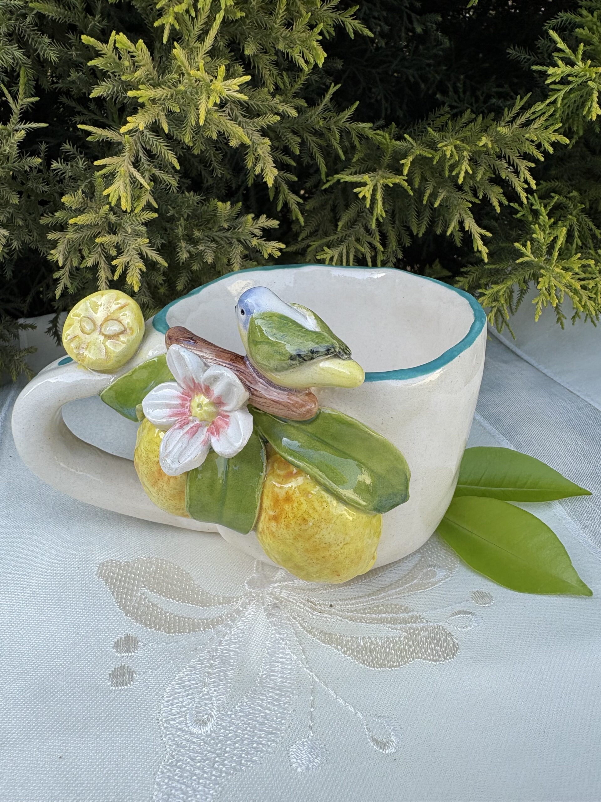 Lemon 🍋 bird cup