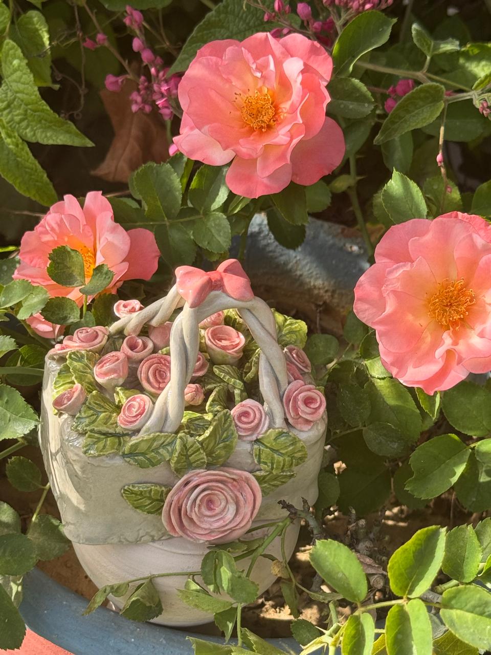 Rose Small Basket