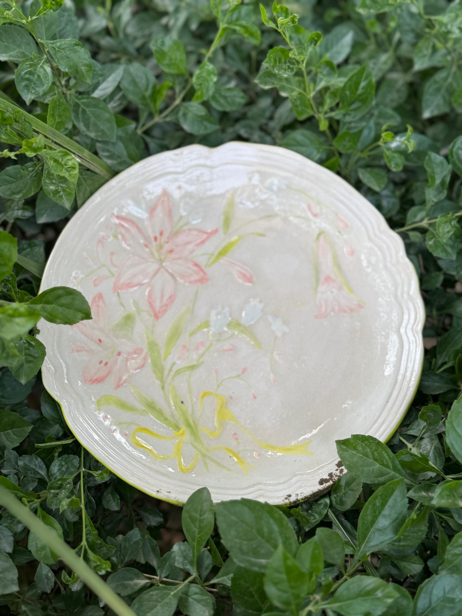 Lily platter