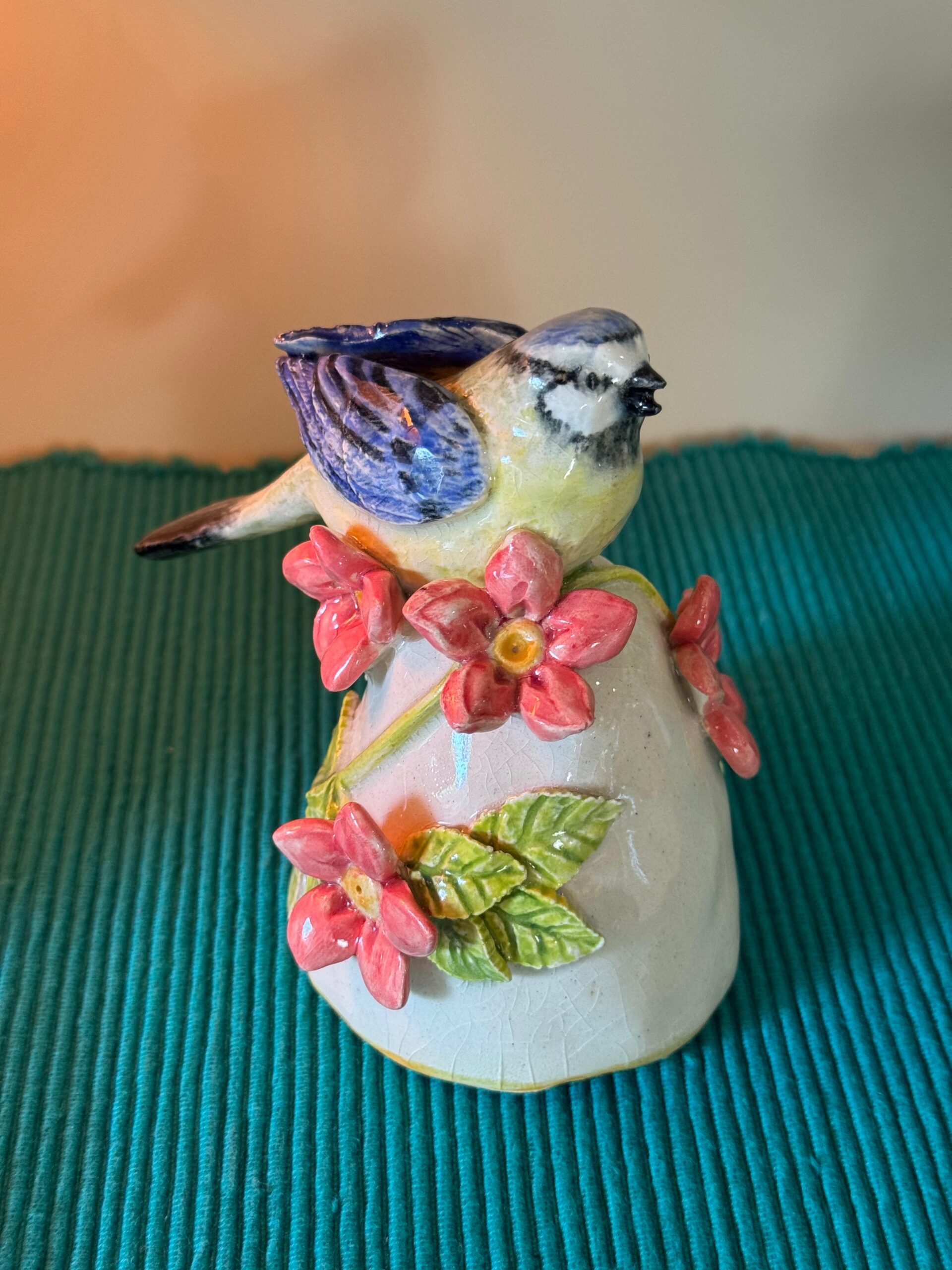 Bird bell (blue)