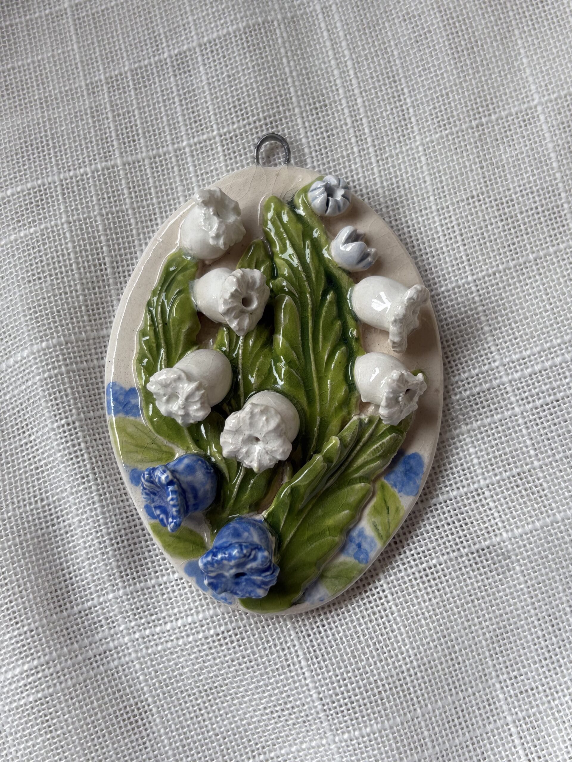 Lily of the valley pendant