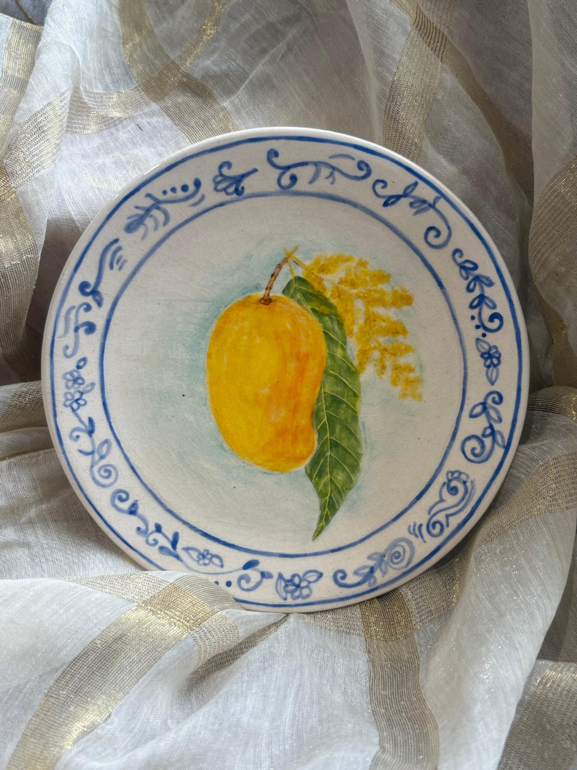 Small mango plate 🥭