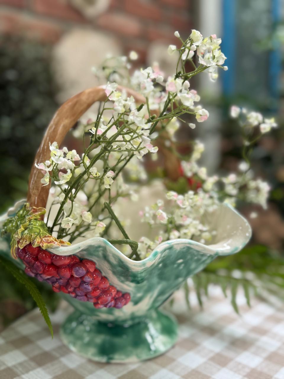 Ceramic Fruit Basket