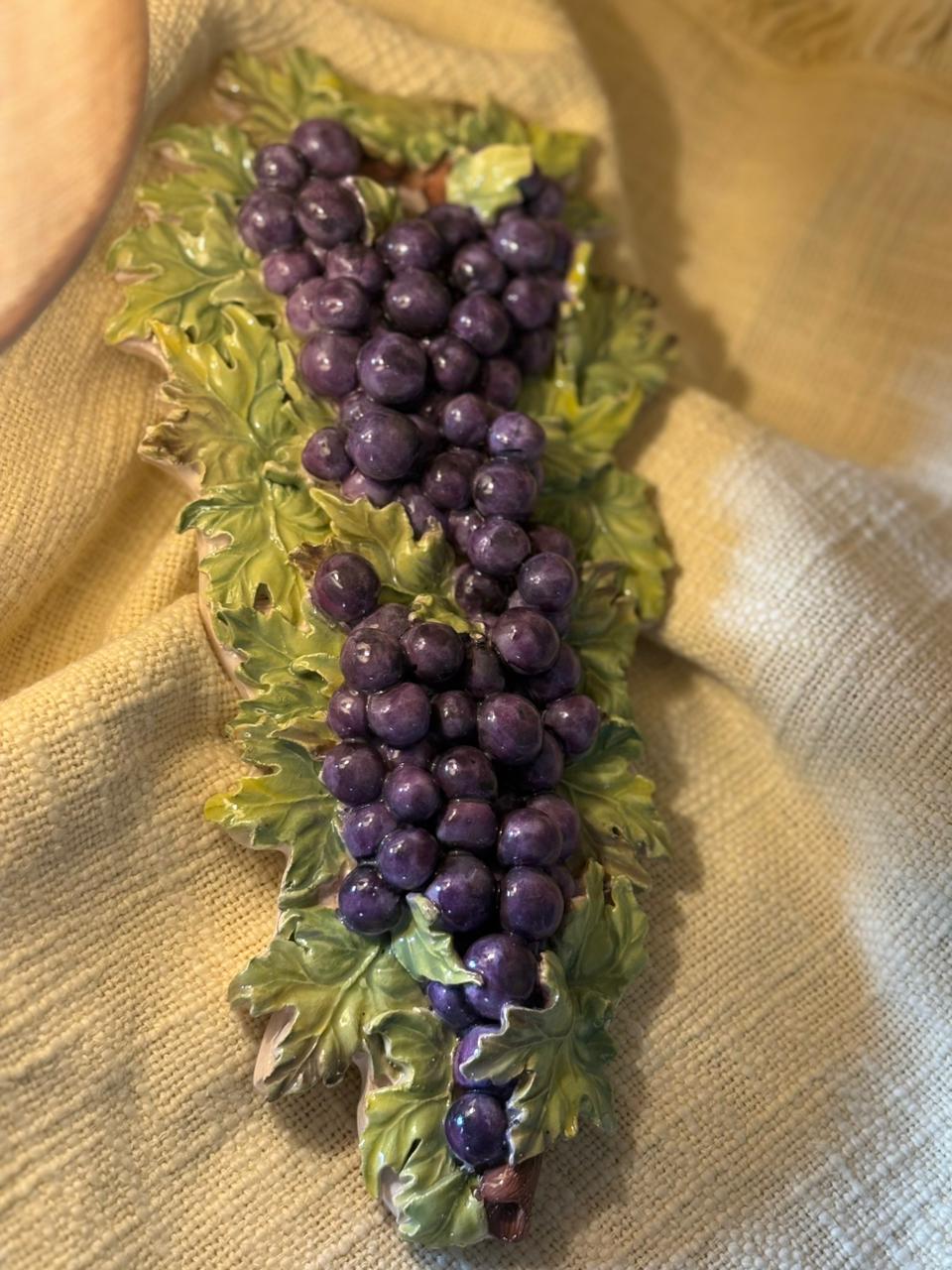 3D grapes🍇 with leaf
