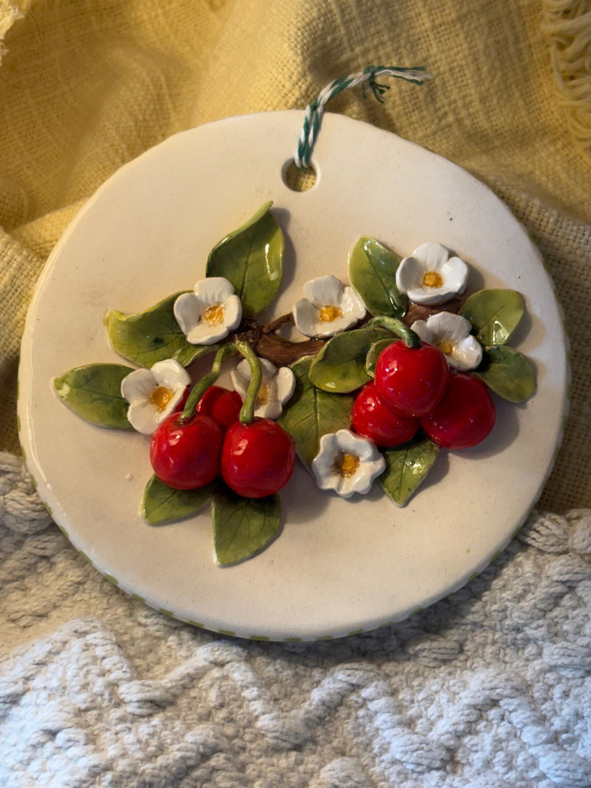 Cherry hanging