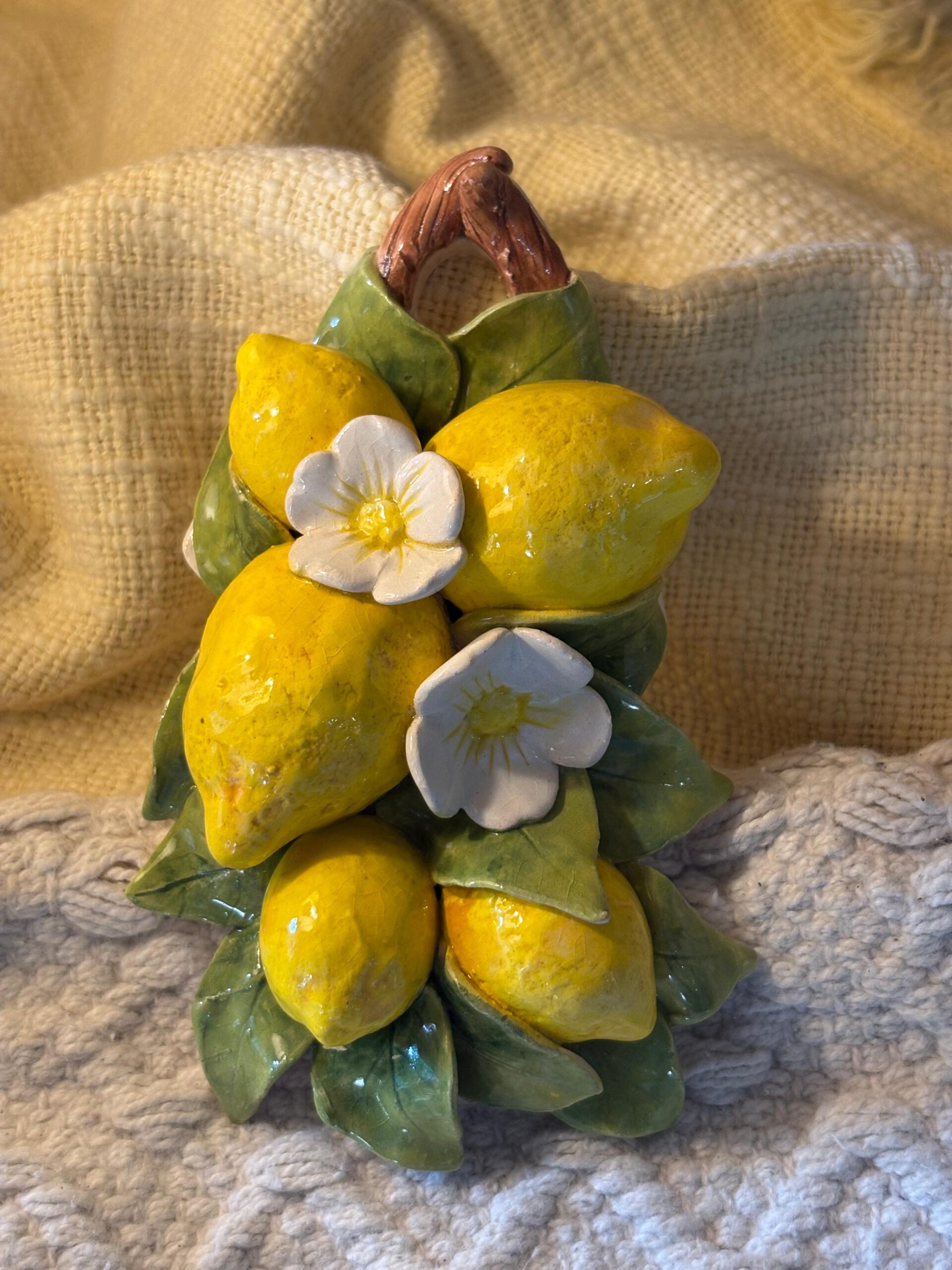 Lemon hanging