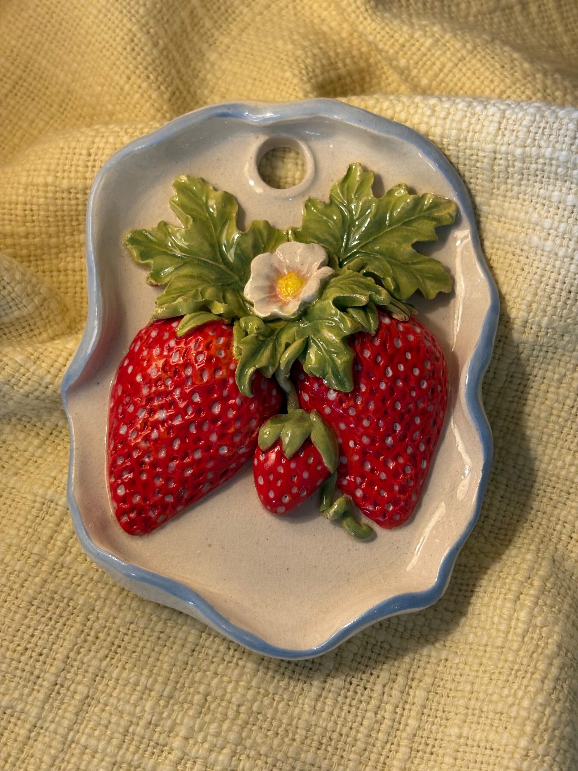 Strawberry 🍓 hanging
