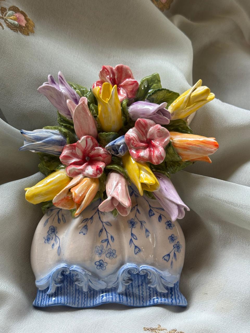 Tulip flower decorative hanging