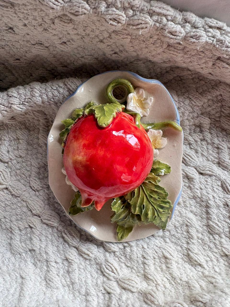 Pomegranate hanging