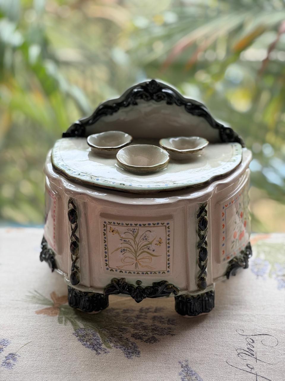 Flower holder antique