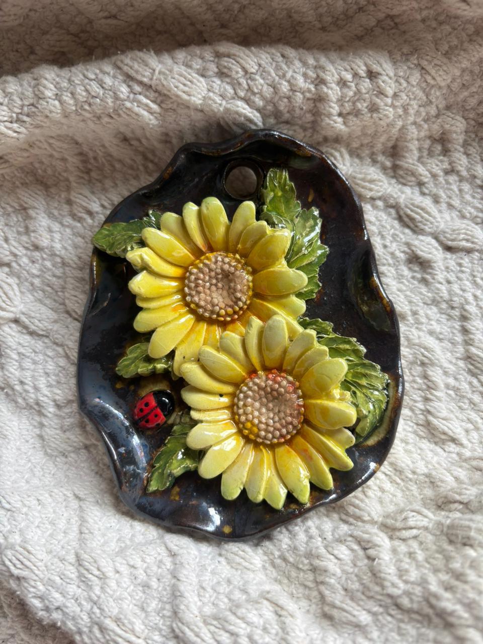 Sunflower hanging