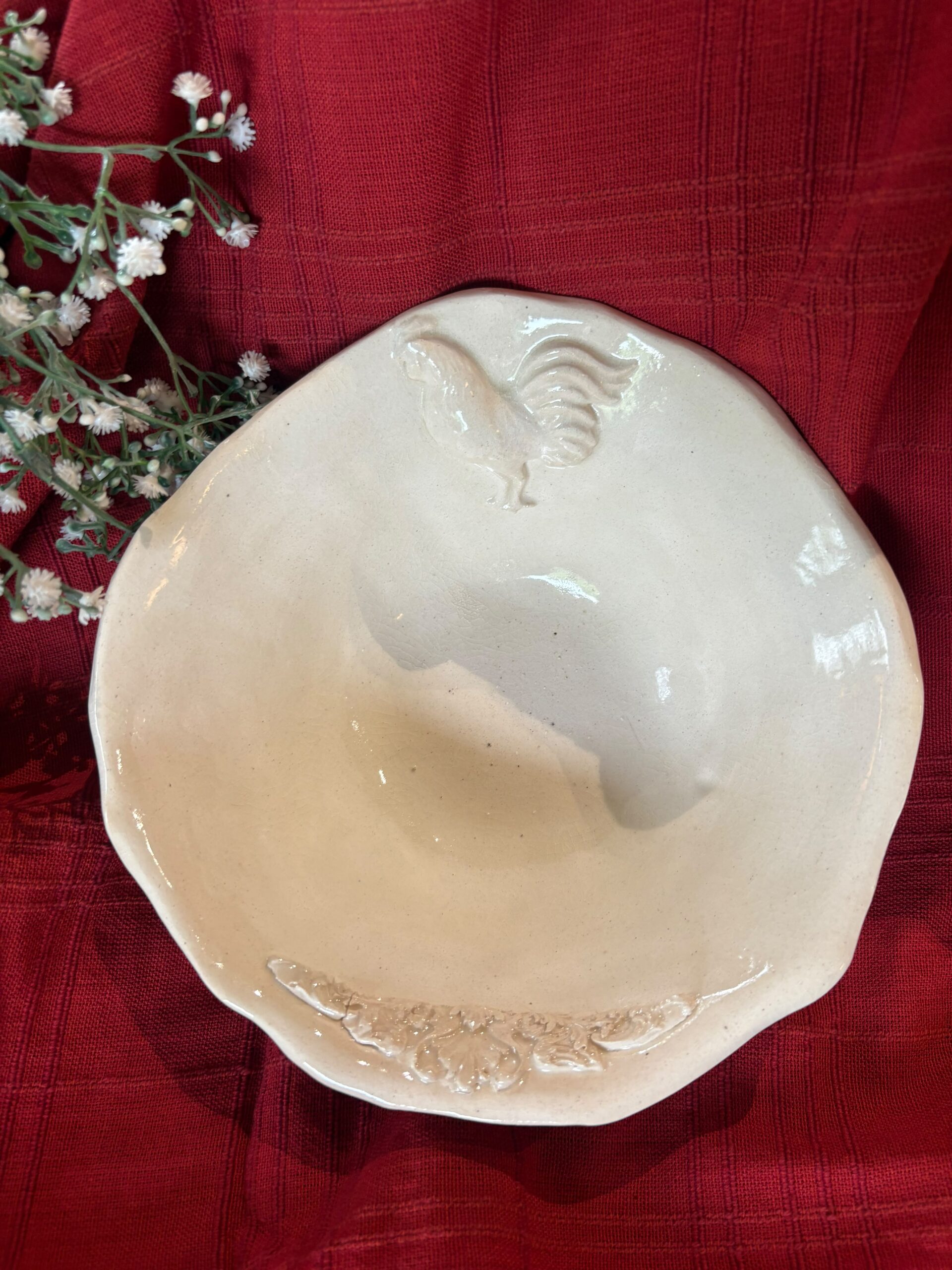Ivory hen Bowl