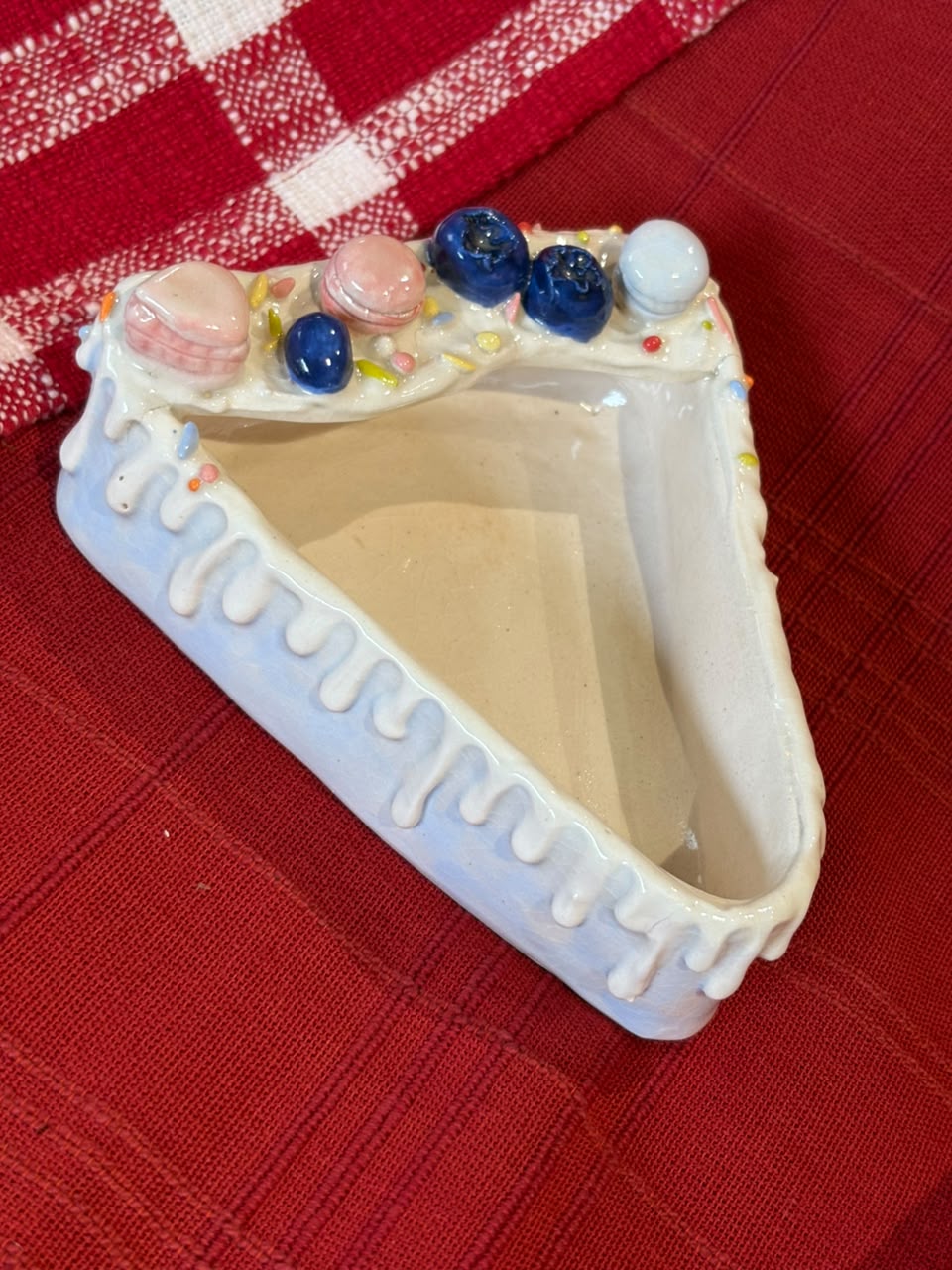 Vintage Cake Slice Tray