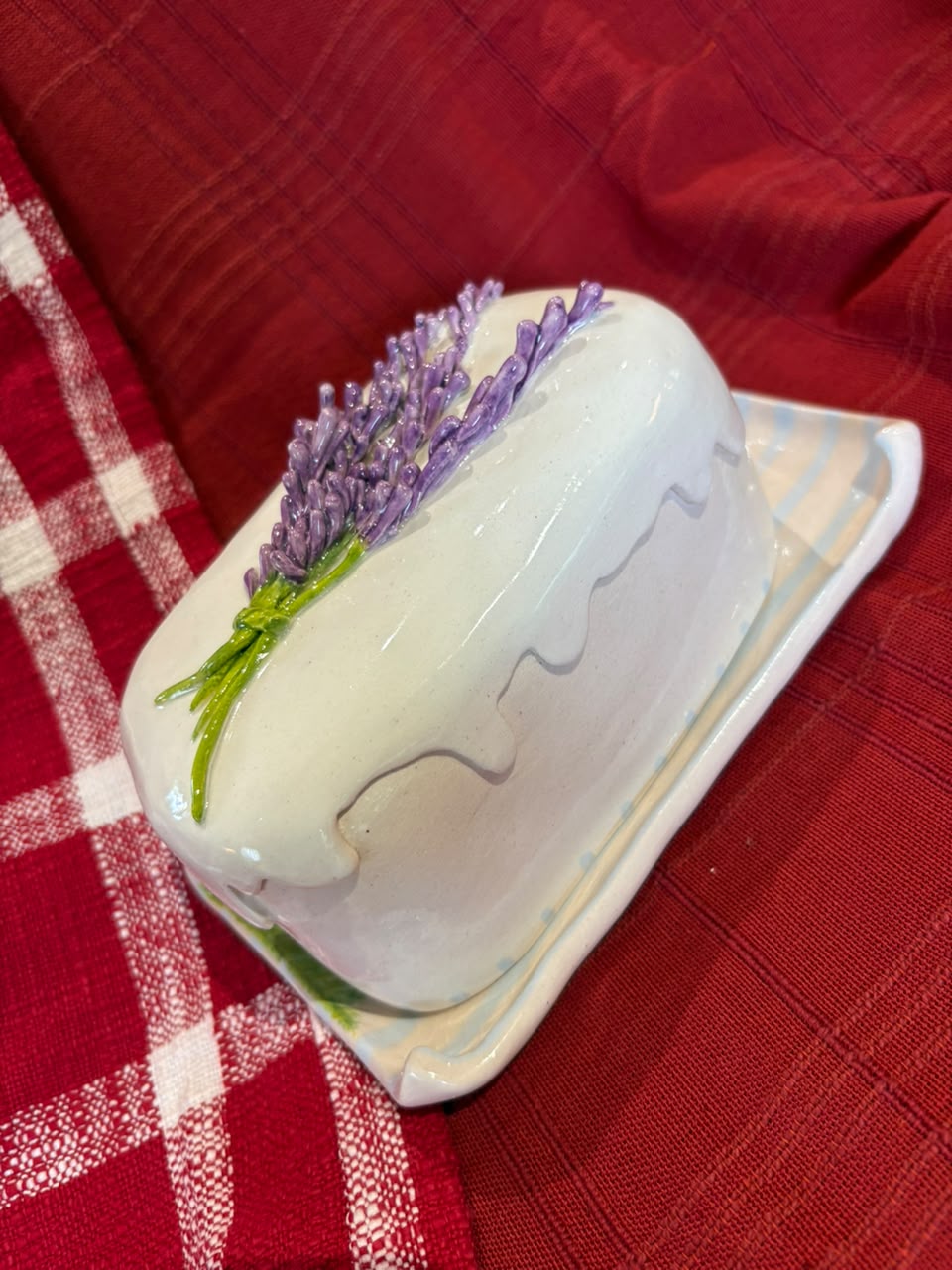 Lavender 🪻 butter dish
