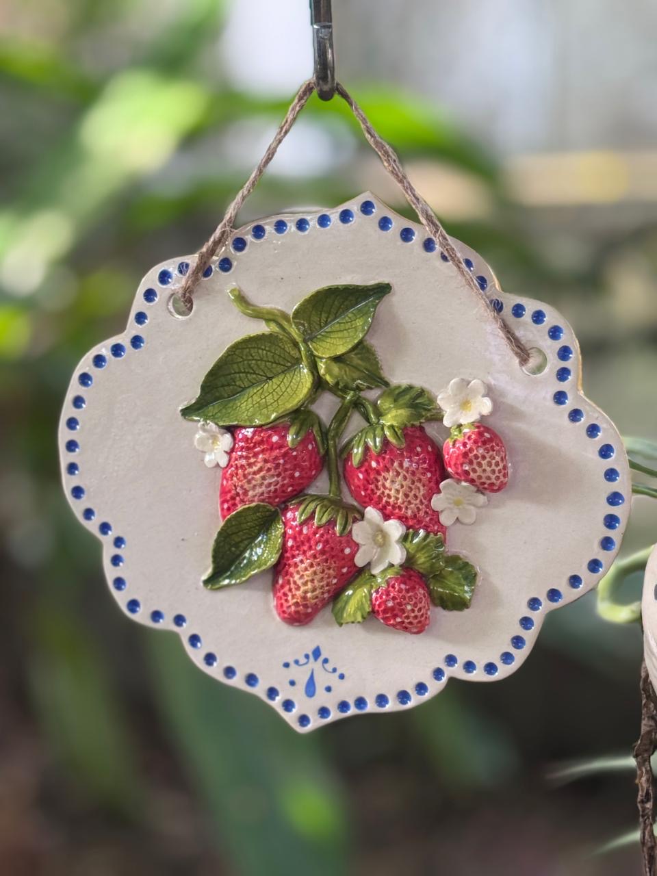 Sweet Strawberry Wall Hanging