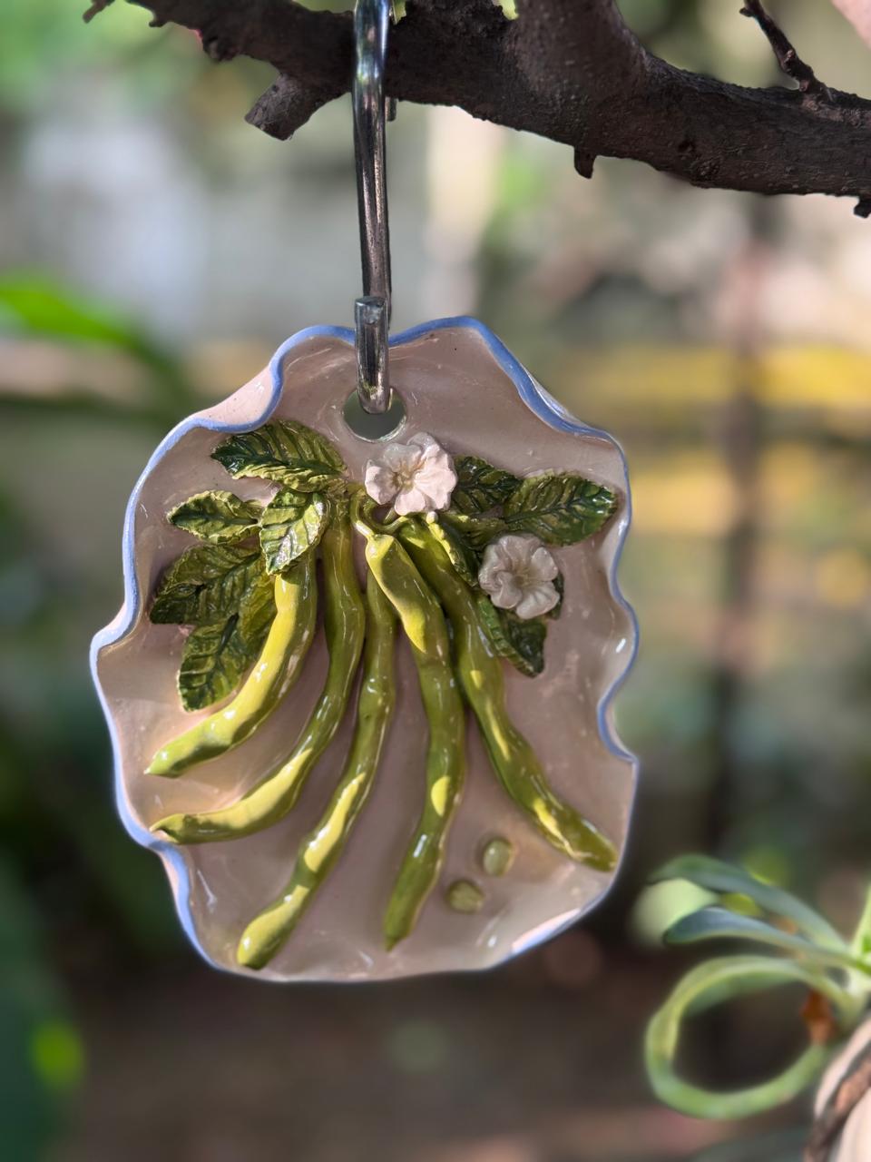 Green Bean Hanging