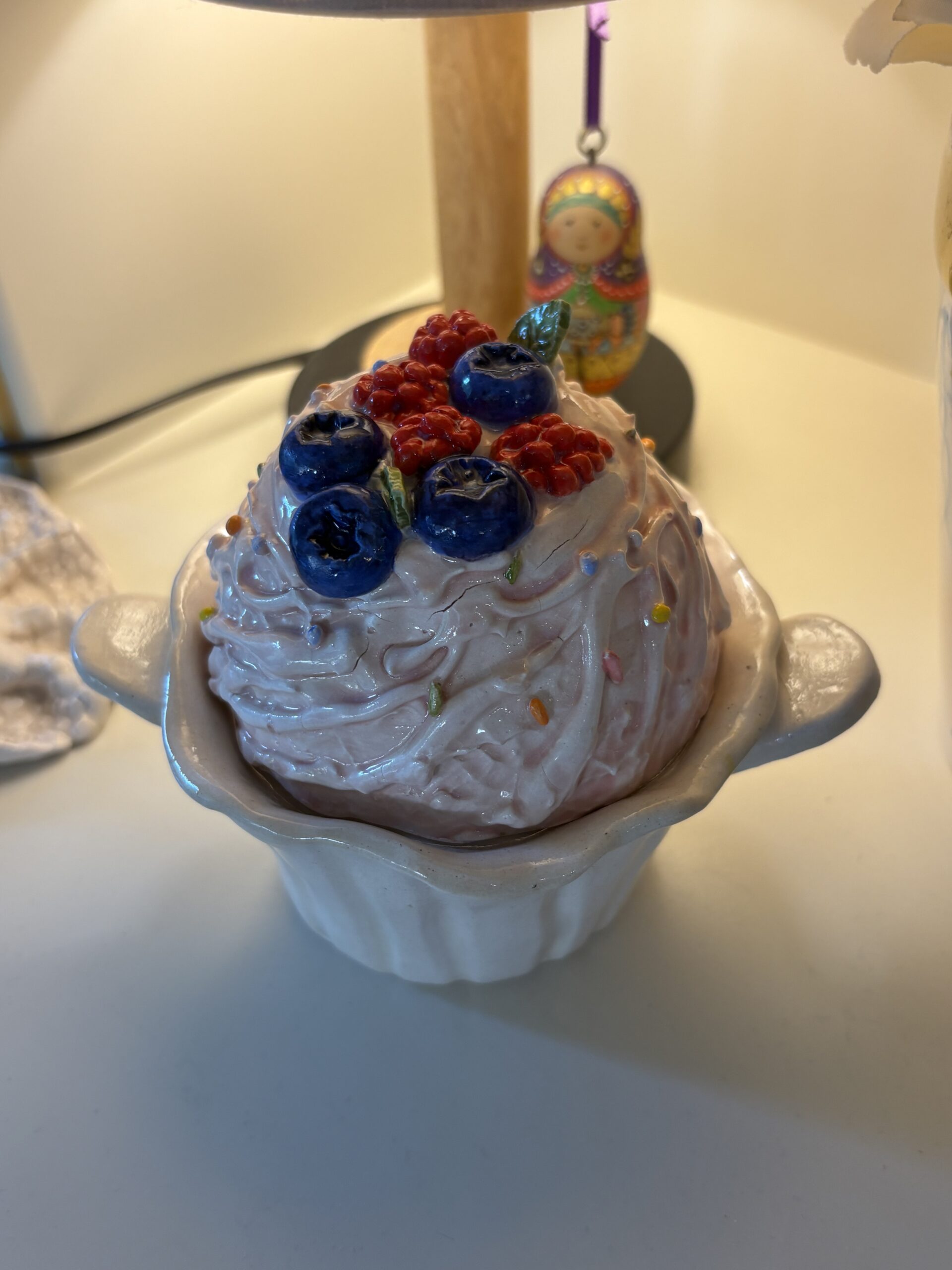 Beautiful ice cream box